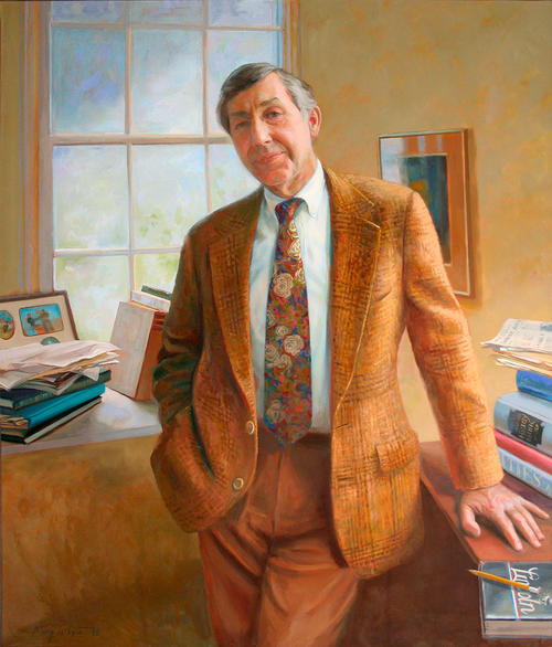 Official University portrait of President Sheldon Hackney