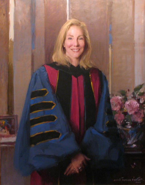 Official University Portrait of President Gutmann