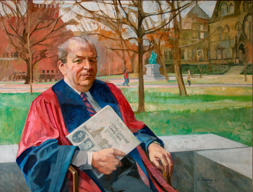 Official University portrait of Martin Meyerson President (1970-1981)