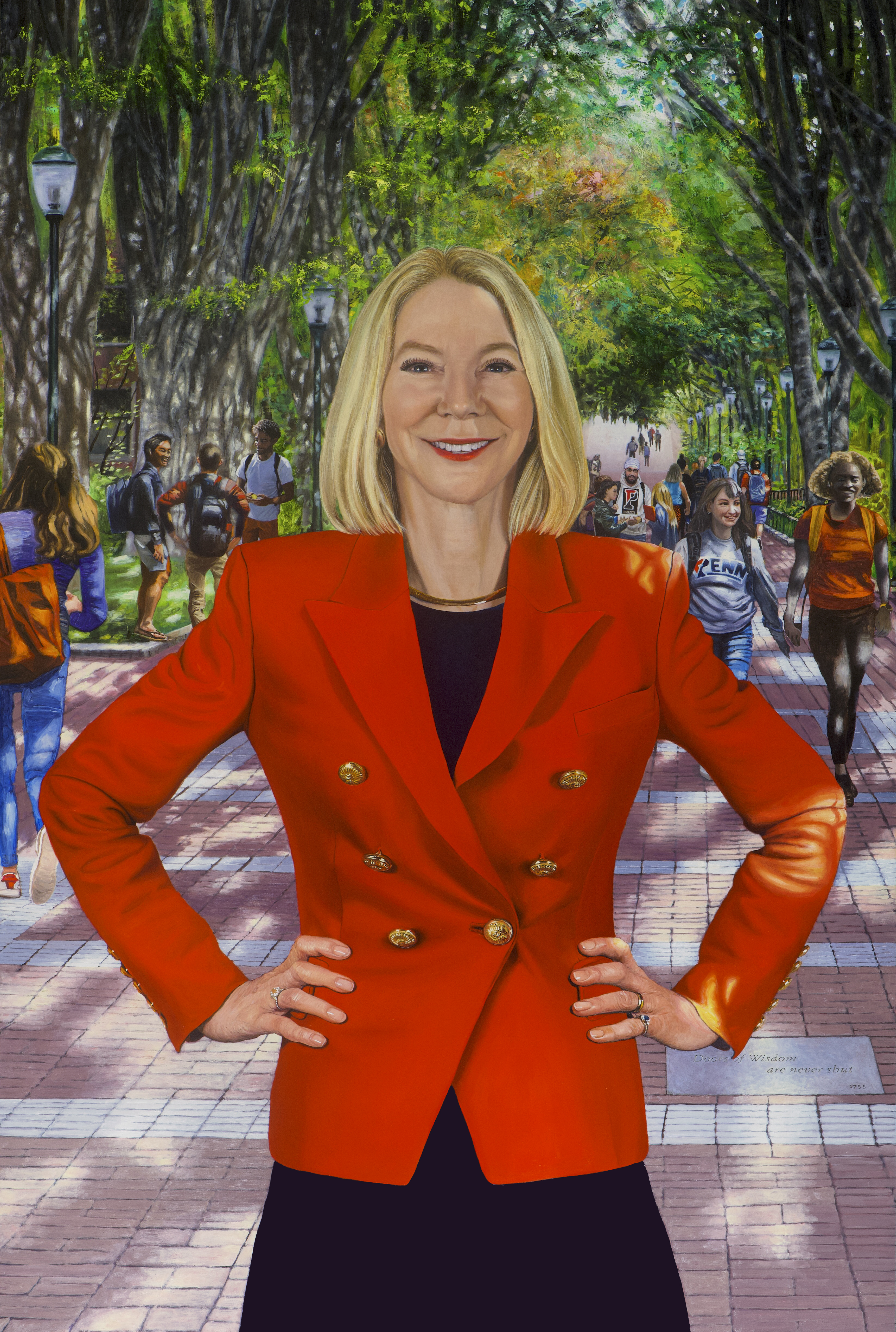 Amy Gutmann Portrait - Penn President Emerita