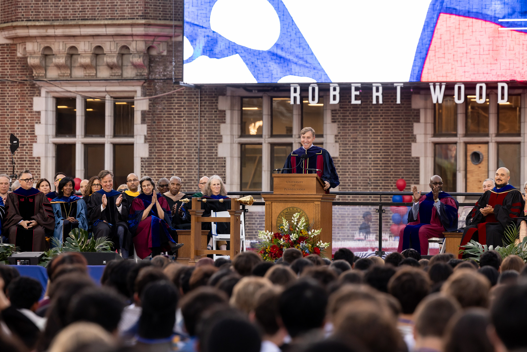 president jameson at convocation 2025