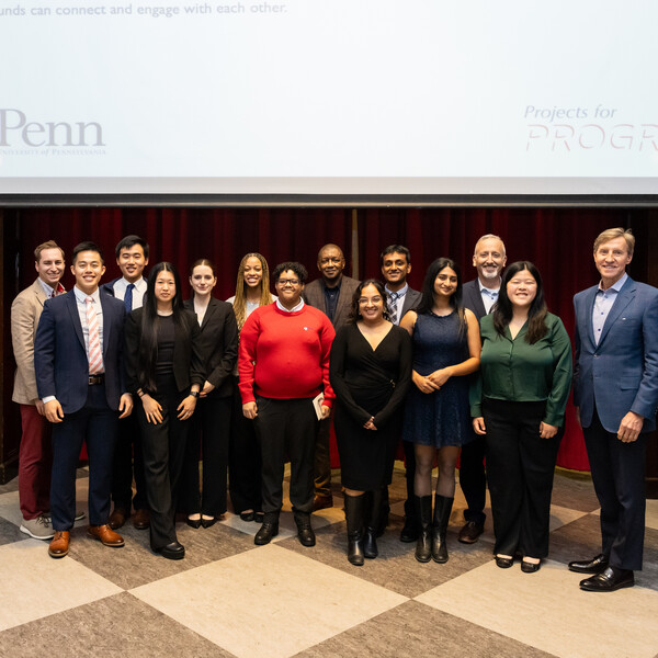 Penn President 2024 Projects for Progress Awards
