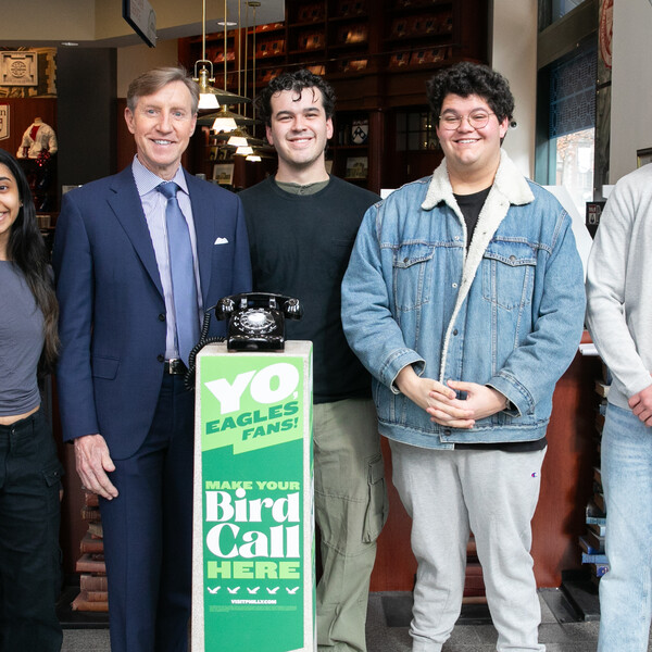 Penn President 2025 Philadelphia Eagles Bird Call at Bookstore