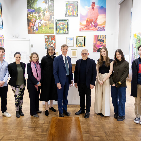 Penn President 2025 Arthur Ross Gallery Visit