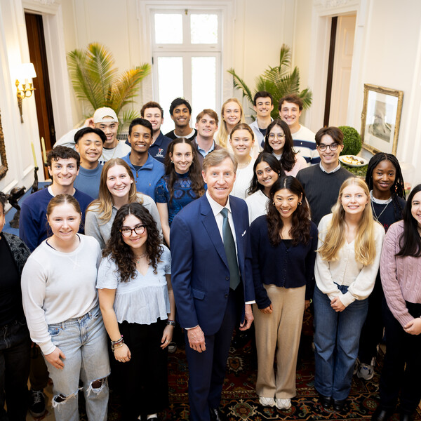 Penn President 2025 Friars Senior Society Lunch