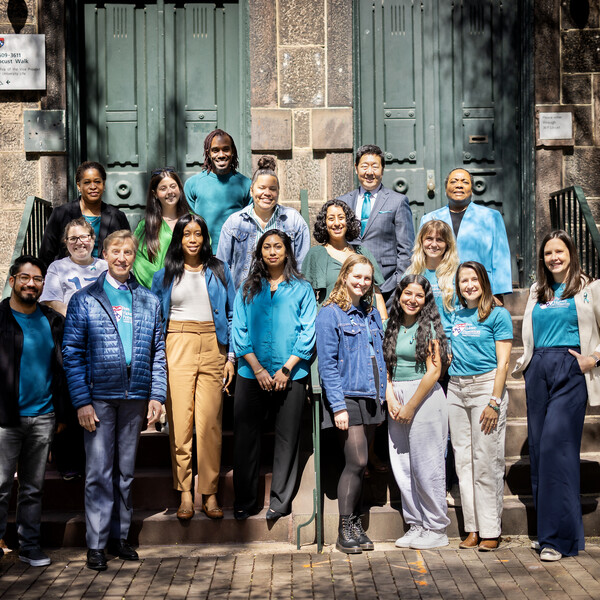 Penn President 2025 Teal Day of Action for SAAM