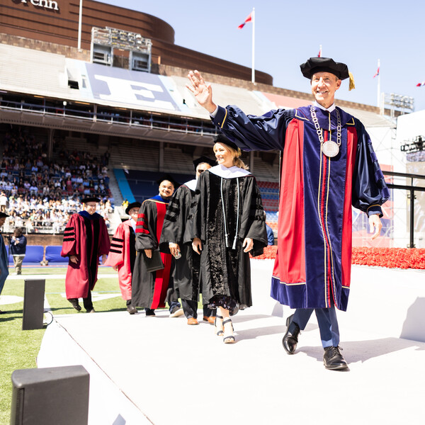 Penn President 2025 Commencement