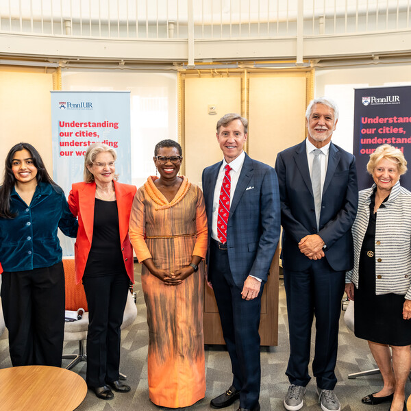 Penn President 2025 Institute for Urban Research 20th Anniversary