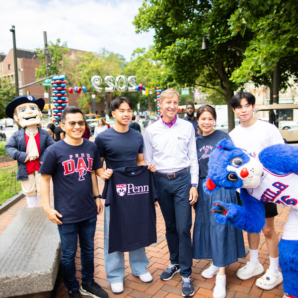 Penn President 2025 Move-In Day Visits