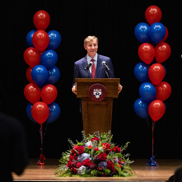 Penn President 2025 President's and Provost's New Family Welcome
