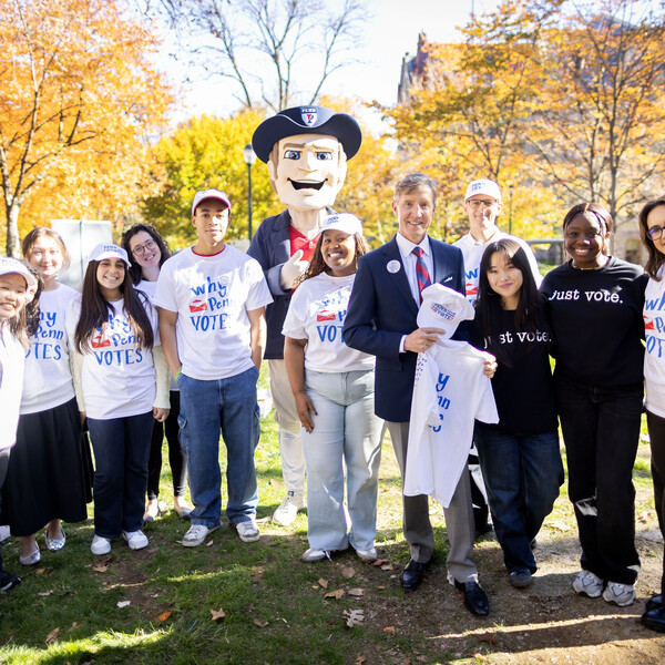 Penn President Election Day 2025