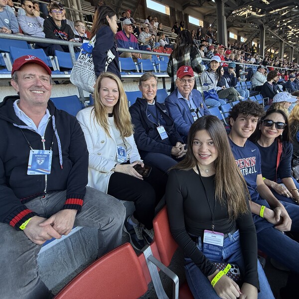 Penn President 2025 Homecoming Football Game